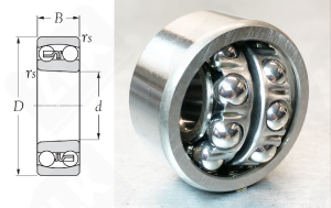 Подшипник 1502 Е (2202) радиальный шариковый самоустанавливающийся 15-35-14 мм