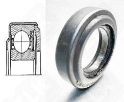 Подшипник 360710 радиальный шариковый 50-82-20 мм