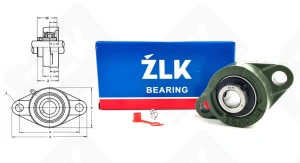 Подшипниковый узел 480202UCFL (UCFL202 FYTB15)