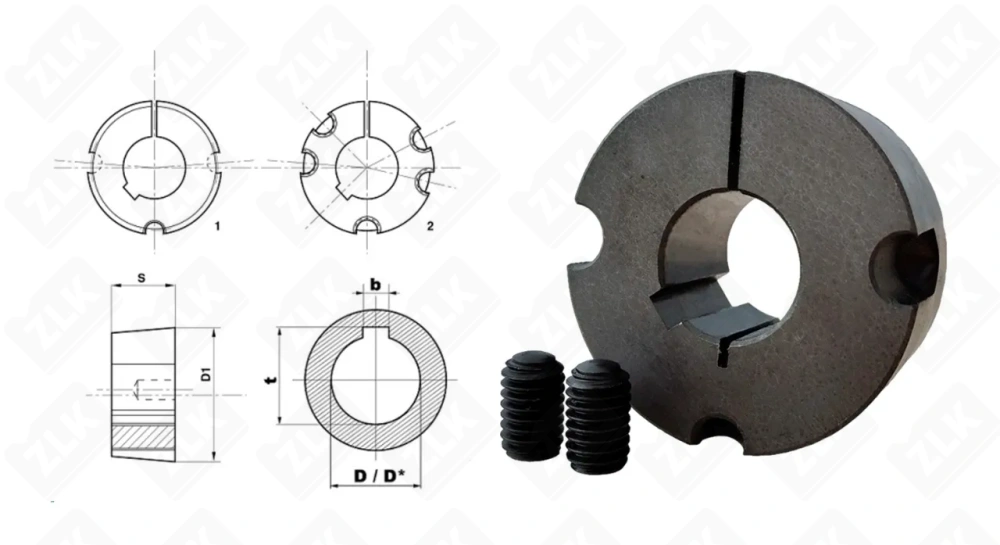Втулка тапербуш PHF TB2517*50 мм SKF