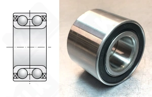 Подшипник 28BWD03ACA51 радиально-упорный шариковый 28-58-42 мм