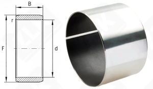 Втулка скольжения MB0808DU Neutral 8-10-8 мм