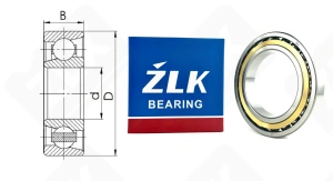 Подшипник 46122Л (7022ACM) радиально-упорный шариковый 110-170-28 мм