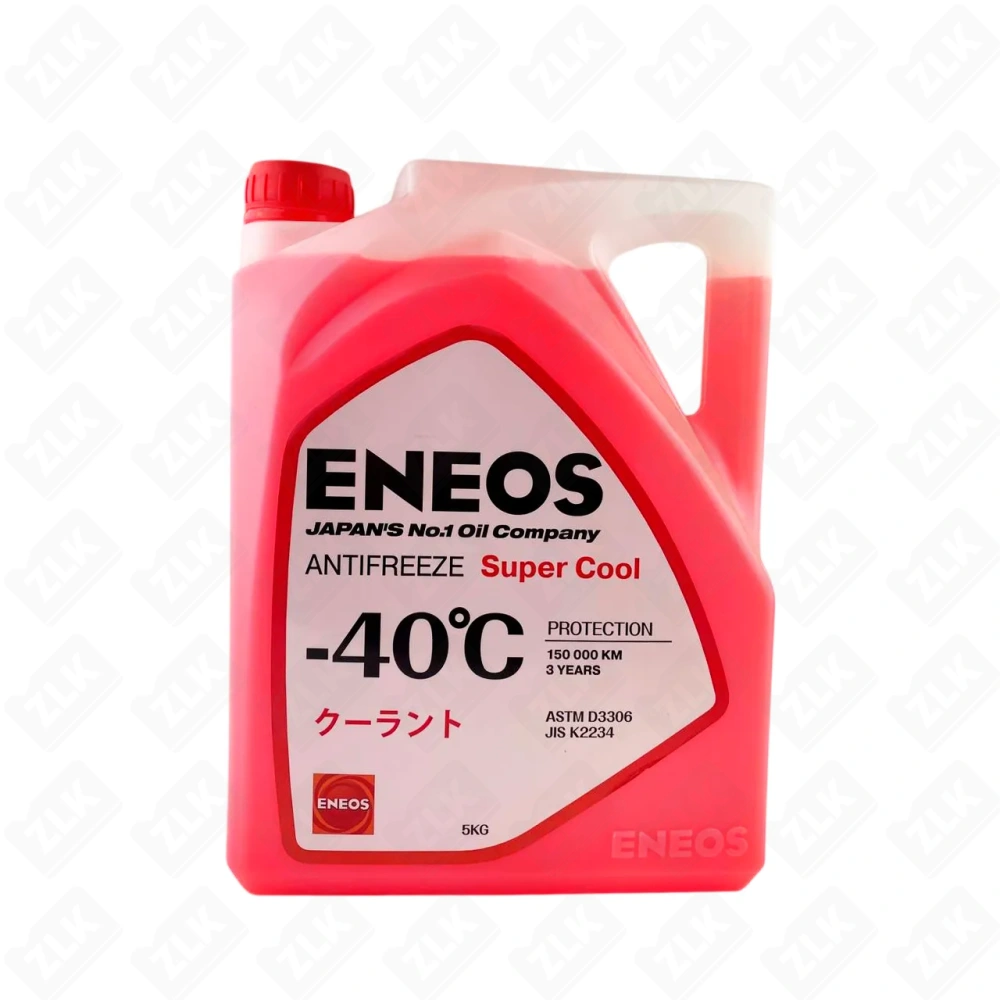 Антифриз 5кг розовый ENEOS Ultra Cool -40°C ASTM D3306, Toyota/Lexus/Daihatsu/Scion