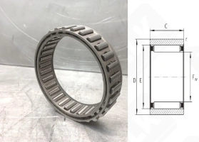 Подшипник DC7221 радиальный роликовый 72-89-21 мм