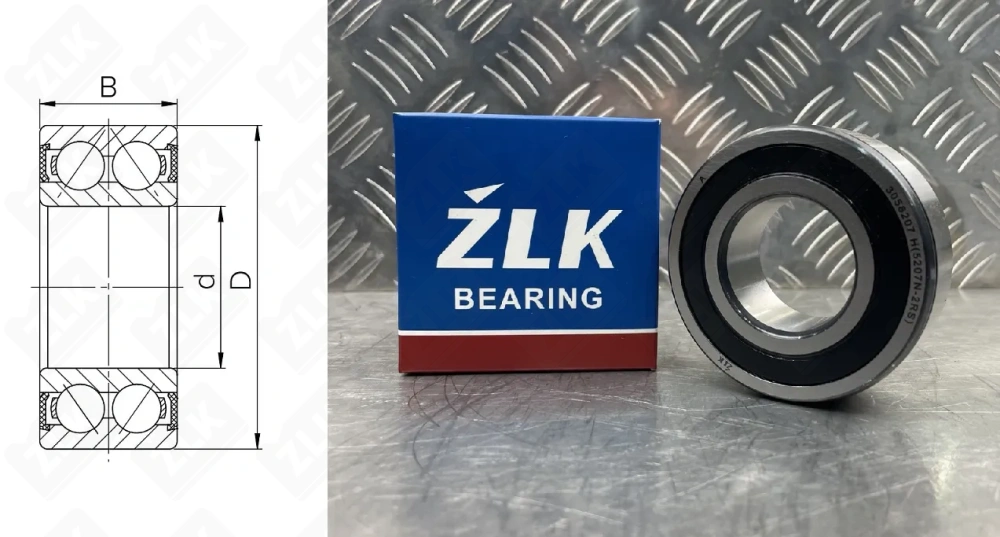 3056207 N (5207 2RSN,3207 2RSN) ZLK