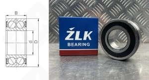 Подшипник 3056207 N (3207 2RSN, 5207 2RSN) радиально-упорный шариковый 35-72-27 мм