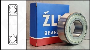 Подшипник 3208В-2ZRTNG радиально-упорный шариковый 40-80-30,2 мм
