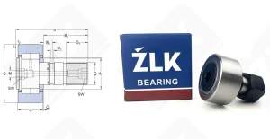 Ролик опорный NUKR62A