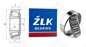 Подшипник 7309 (30309) радиально-упорный роликовый конический 45-100-27,25 мм