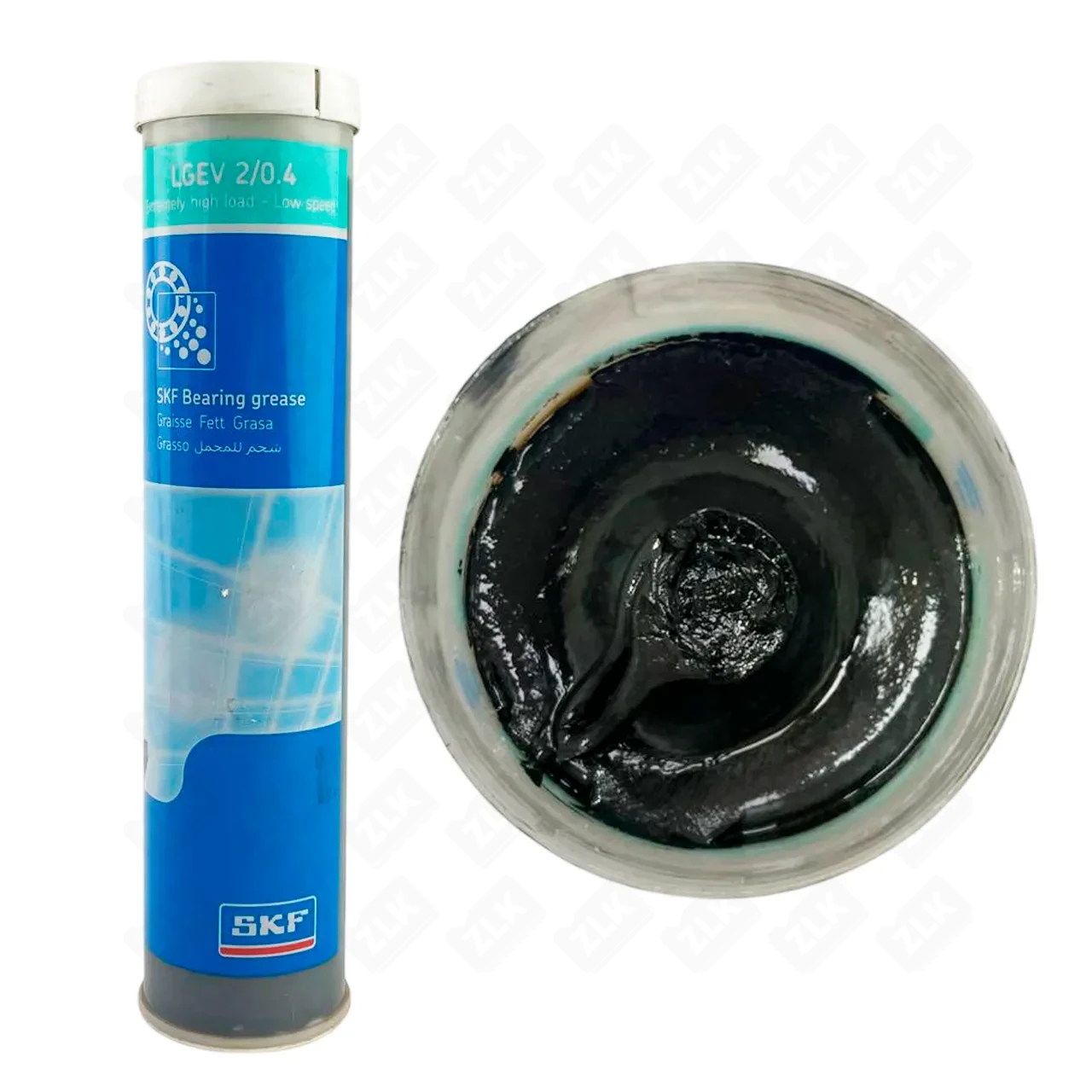 Смазка высоковязкая LGEV 2/0.4 t -10°C +120 °C Skf  400 гр.