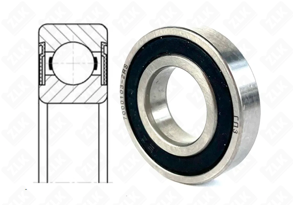 7000104 2RS (160042RS) Россия