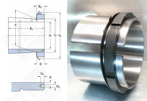 Втулка закрепительная OH39/850H ZLK 800-850-308 мм