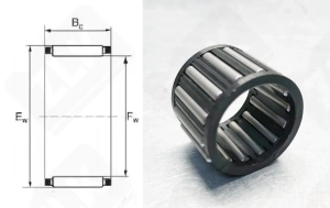 Подшипник 464904Е (TVP) радиальный игольчатый 19,3-25,3-19,8 мм