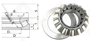 Подшипник 9039426 (29426) упорный роликовый самоустанавливающийся 130-270-85 мм