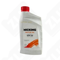 Масло моторное 10W-40 полусинтетическое 1л универсальное Micking Motor Oil EVO2 API SN/CF A3/B4