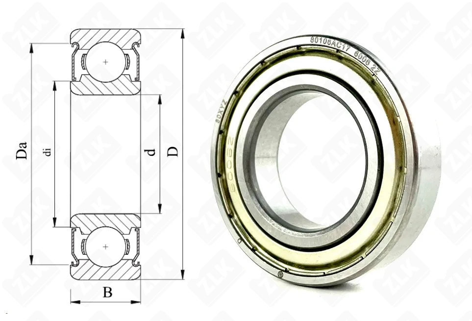 80106 (6006ZZ) Россия