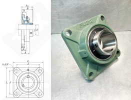 Подшипниковый узел 480212 (UCFU212)
