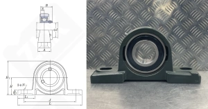 Подшипниковый узел 480312UCP (UCP312)