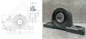 Подшипниковый узел 480211UKP (UKP211)