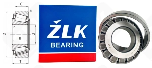 Подшипник 7324 (HR30324J2) радиально-упорный роликовый конический 120-260-59,5 мм