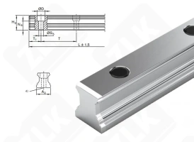 Линейная направляющая R160520431 1220мм  