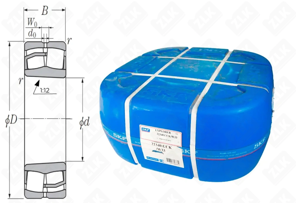 3153740 Н (23140CCKC3W33) SKF