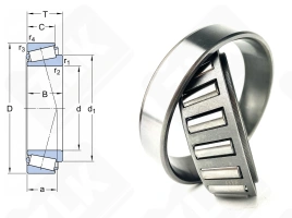 Подшипник 3984/3920 радиально-упорный роликовый конический 66,675-112,712-30,162 мм