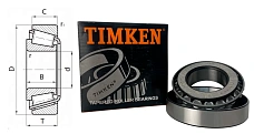 Подшипник роликовый (JW6549/JW6510) 65×130×37 мм Timken оригинал
