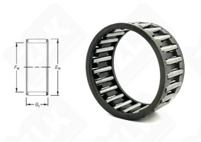 Подшипник K32x37x17 радиальный игольчатый 32-37-17 мм