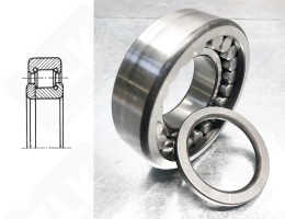 Подшипник 592708 радиальный роликовый 40-77,5-23 мм