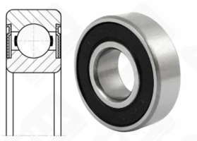 Подшипник 1000900 2RS (619002RS,69002RS) радиальный шариковый 10-22-6 мм