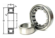 Подшипник роликовый (NU207) 35×72×17 мм ИПК