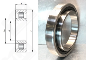 Подшипник 32128 Д1Т2 (6) (NU1028LAS2) радиальный роликовый 140-210-33 мм