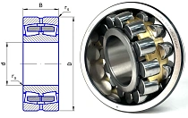 Подшипник роликовый 3620 H (22320CA/W33, 22320MB/W33) 100×215×73 мм UBC