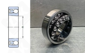 Подшипник 111509 (2209K) радиальный шариковый самоустанавливающийся 45-85-23 мм
