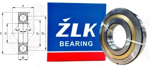 Подшипник 176344Л (70) (QJ344N2MAC3) радиально-упорный шариковый 220-460-88 мм