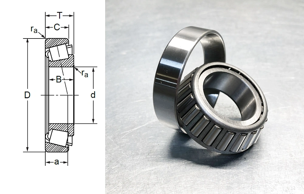 2007107 (HR32007XJ) NSK 