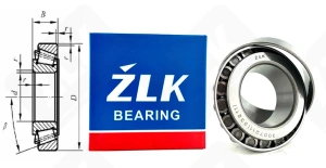 Подшипник 3007211 А (33211) радиально-упорный роликовый конический 55-100-35 мм