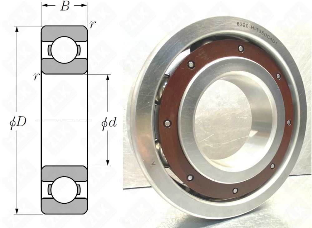 320 (6320HT35DC4U1)  ZLK нержавеющий