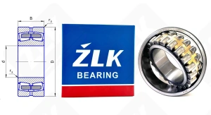 Подшипник 3003722Н (23122ACMBW33C3) радиальный роликовый самоустанавливающийся 110-180-56 мм