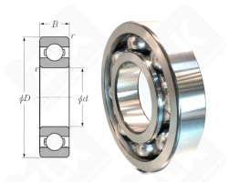 Подшипник 320 Ш5 (6320) радиальный шариковый 100-215-47 мм