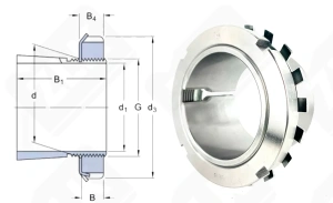 Втулка закрепительная H315 NSK 65-104-70 мм