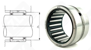 Подшипник NK25/20 радиальный игольчатый 25-33-20 мм