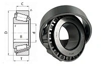 Подшипник роликовый 7807 (23690/23620) 34.938×73.03×27.987 мм FBC