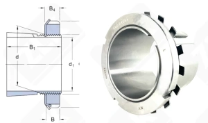 Втулка закрепительная H2322 (H2322) 100×110×145 мм