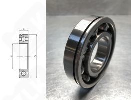 Подшипник 50314 (6314N) радиальный шариковый 70-150-35 мм