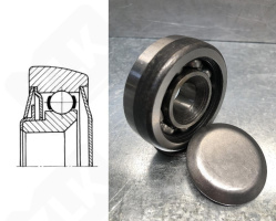 Подшипник 260905 радиальный шариковый 25-125-34/37,5 мм