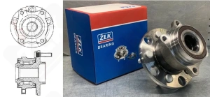 Подшипниковый ступичный узел 713621550 радиально-упорный шариковый 84-154 мм