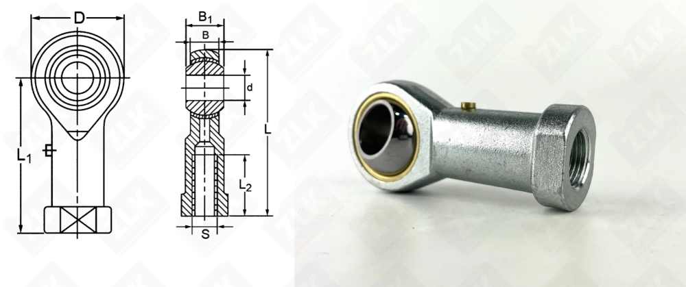 Шарнирный наконечник TSF18 Iskra